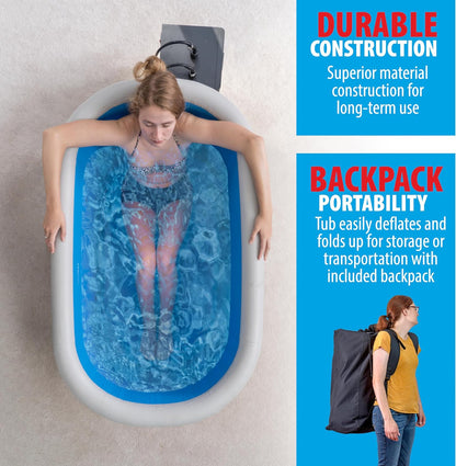 Inflatable Ice Bathtub With Chiller